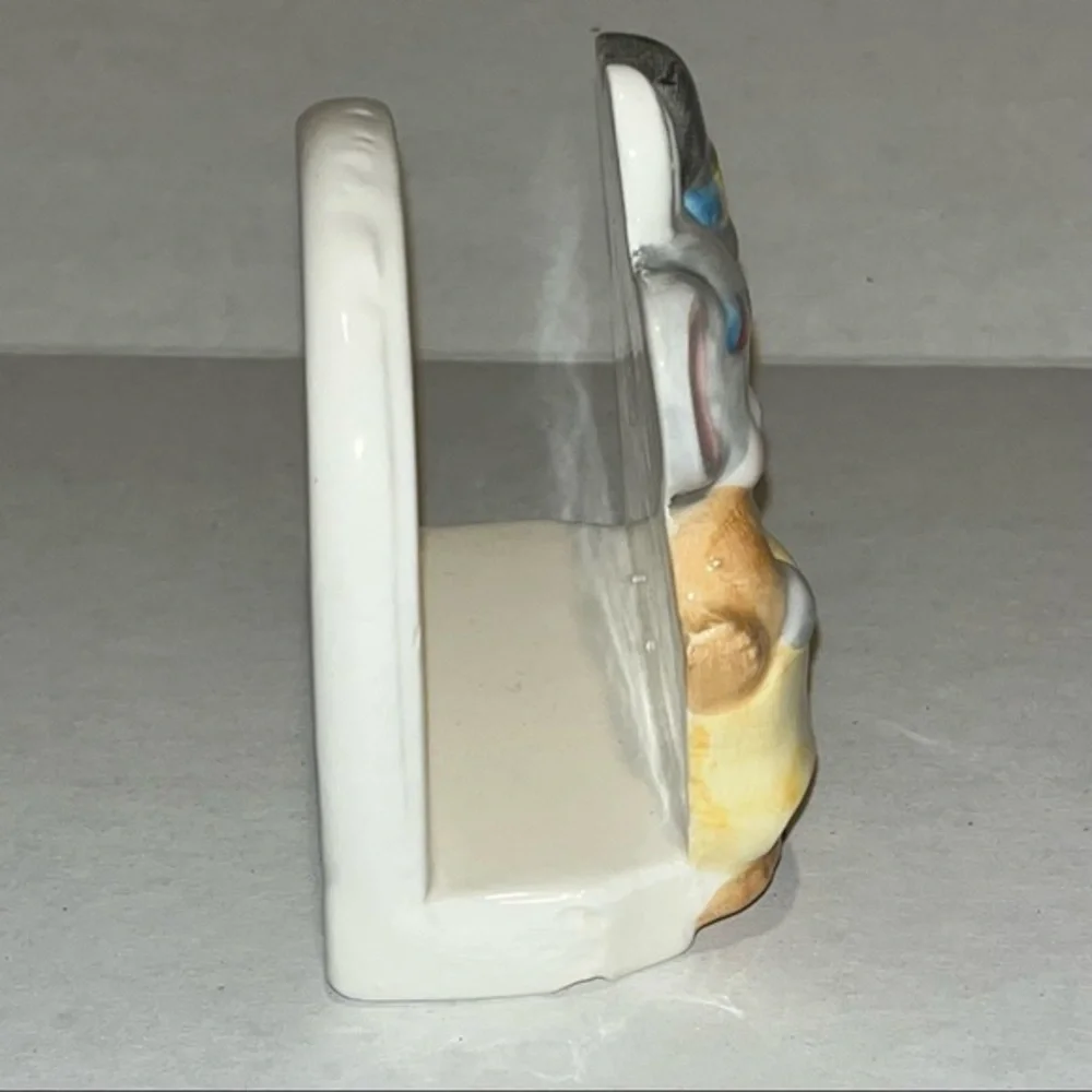 Thanksgiving‎ Decorations-Home Interiors Bears, Enesco Napkin Holder & a Turkey
